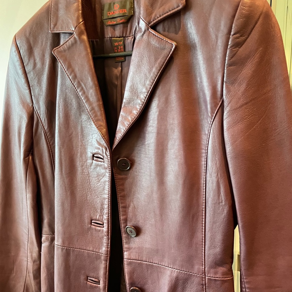 Leather jacket